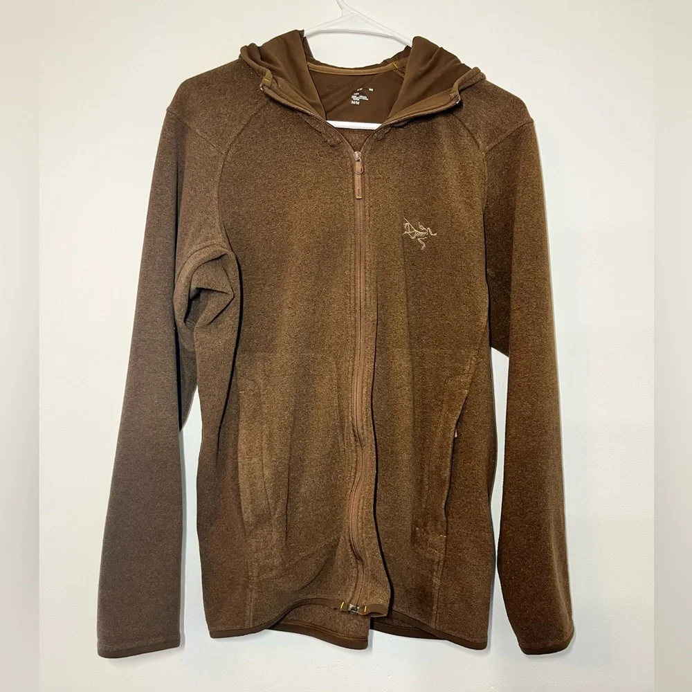 Arc'teryx Caliber Hoody Men’s/Women’s Size M  Brown (unlatched Pocket Zipper) - Picture 2 of 16
